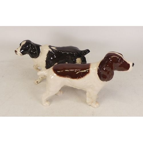 272 - Beswick Cocker Spaniel 967 and Springer Spaniel 3135 (2)