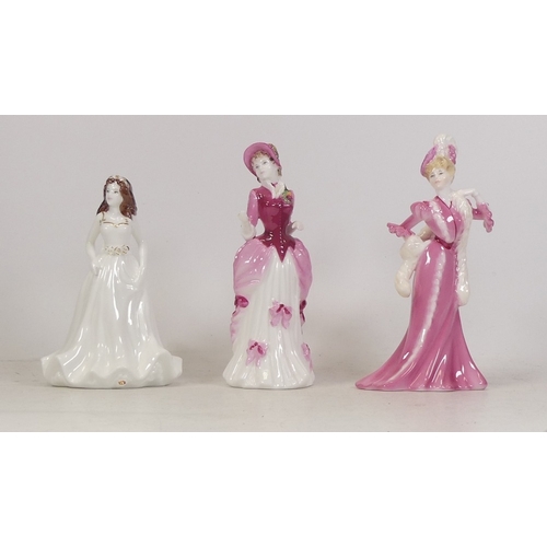 329 - Coalport lady figures to include Savannah, Lady Lilian and Miss Sarah (3)