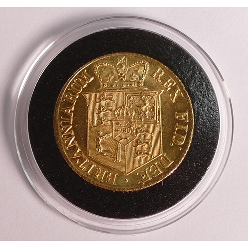 1 - George III HALF sovereign gold coin 1817 gEF - nUNC.  (purchase price from a specialist dealer (£399... 