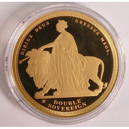 65 - 2019 Queen Victoria 200th Anniversary fine gold Double sovereign coin, weight 14.67g, purchase cost ... 