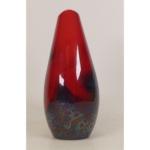 266 - Doulton Flambe 1613 Vase: height 17cm