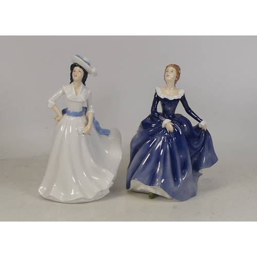 257 - Royal Doulton Lady figures Margaret HN4927 and Fragrance HN4931 (2)