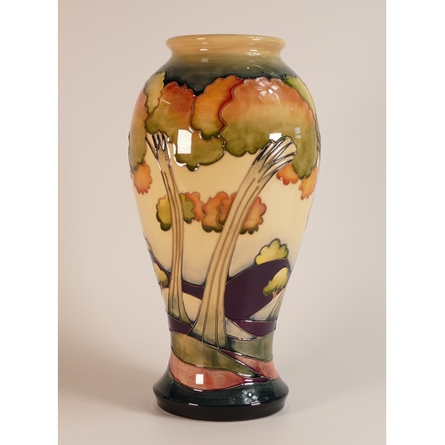 288 - Moorcroft Autumn Equinox Vase No.17 Signed By Designer Emma Bossons FRSA