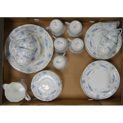 176 - Chapman Stoke-on-Trent Teaware to include Teacups, Saucers, Plates, Milk Jug (1 Tray)