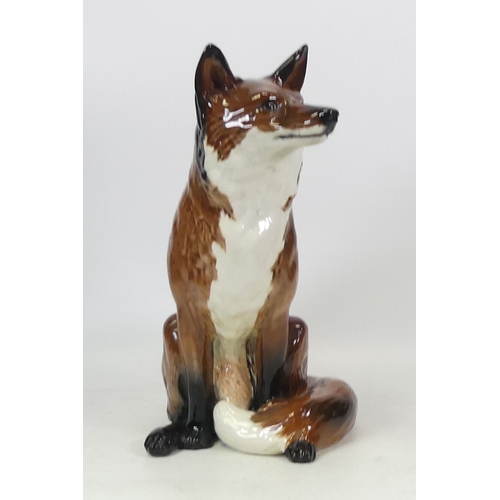 214 - Beswick fireside seated fox 2348