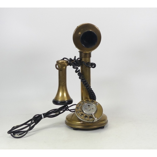 215 - Reproduction stick telephone serial no: 04097