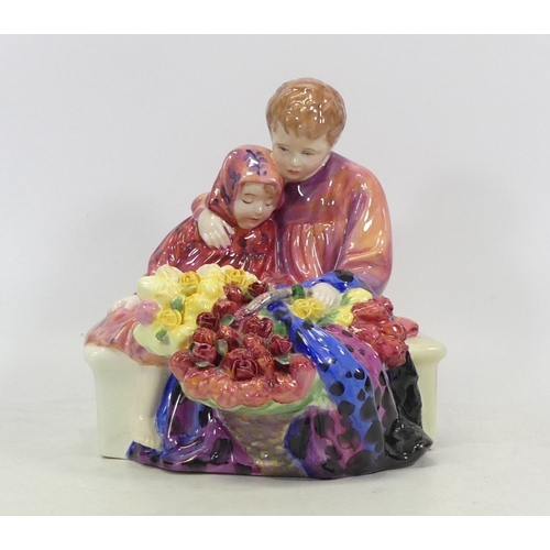 232 - Royal Doulton Character Figure Flower Sellers Children HN1342