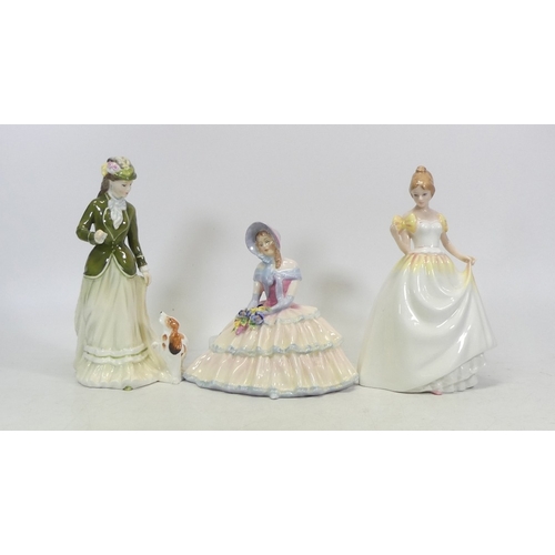 233 - Three Royal Doulton Lady Figures to include Daydreams HN1731, Sarah HN3852 and Gift of Love HN3427 (... 