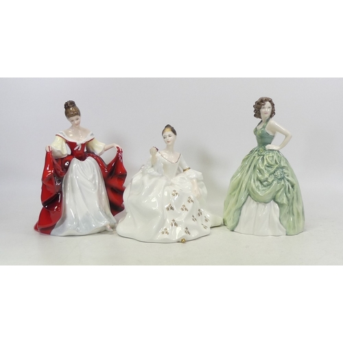 234 - Three Royal Doulton Lady Figures including My Love HN2339, Sara HN2265, Kelly HN4157 (3)