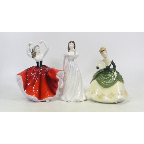 235 - Royal Doulton Lady Figures including Karen HN2388, Classics Lucy HN4459 (seconds noted) Soiree HN231... 