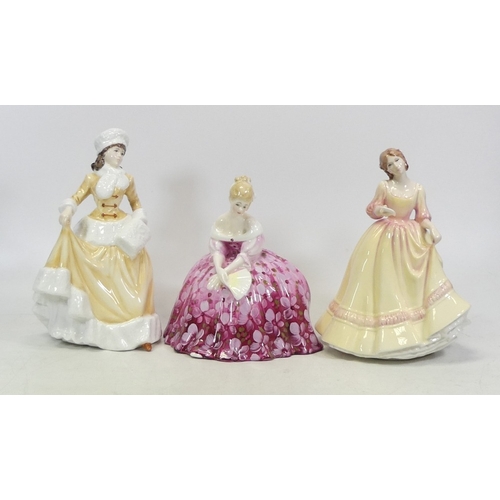 241 - Three Royal Doulton Lady Figures Victoria HN2471, Yours Forever HN3354 and Natasha HN4154 (3)