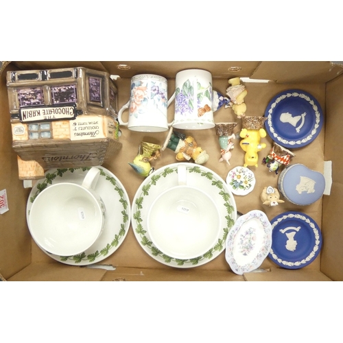 302 - A Mixed Collection of Ceramics to include Royal Doulton Winnie the Pooh figures, Portmerion Pomona M... 