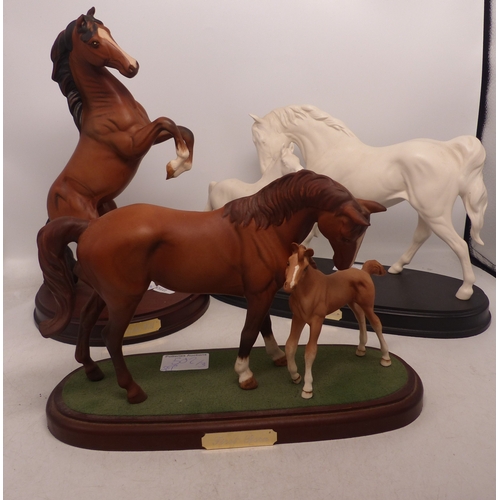 502 - Three Beswick Horse Figures to include Spirit of Affection, First Born and Spirit of the Wild (3)