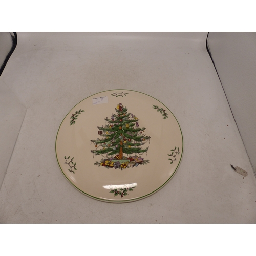 271 - Spode Christmas Tree Pattern Gateaux Plate