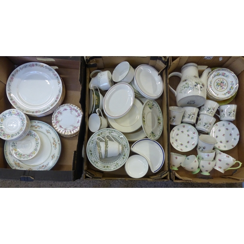 30 - A Mixed Collection of Teaware to include Royal Albert Wild Briar Shelley 2325, ROyal Doulton Caprice... 