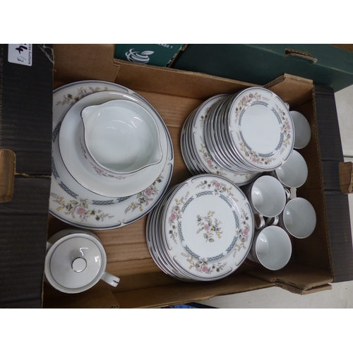 34 - An extensive collection of Yamasen China Teaware items to include 20 side plates, 12 tea cups and sa... 