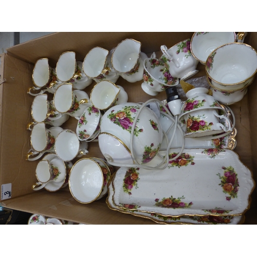 8 - A large collection of Royal Albert Old Country Roses Pattern items to include 9 milk jugs, 3 sugar b... 