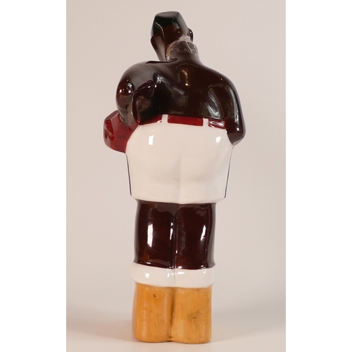 176 - Georges Bastard Boxer Decanter. Height: 26.5cm