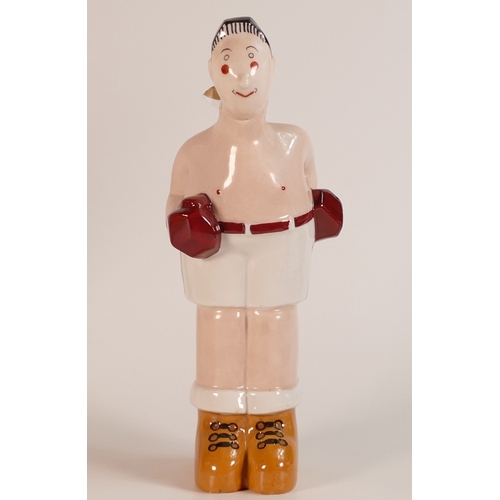 177 - Georges Bastard Boxer Decanter. Height: 26.5cm