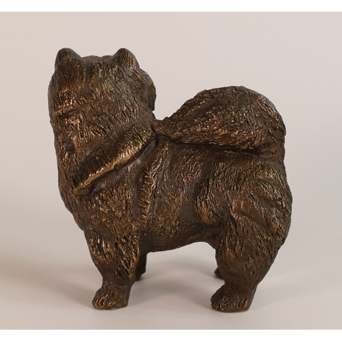 227 - Basil Matthews 1979, A Bronze Figure of a Chow. Height: 10cm