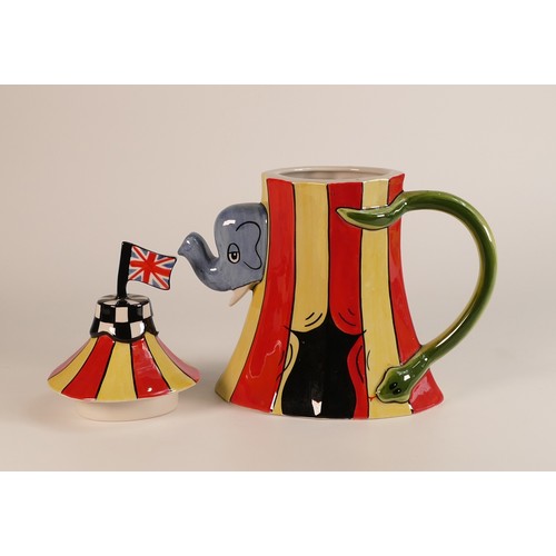 7 - Lorna Bailey The Big Top tea pot, limited edition 17/75. With cert.