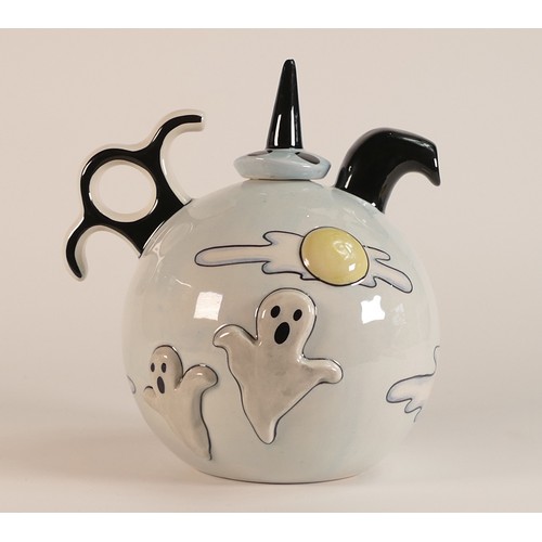 14 - Lorna Bailey Halloween Ghosts tea pot. Height: approx. 18cm