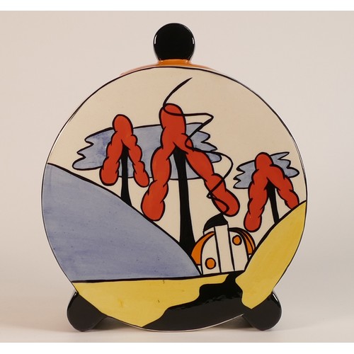 18 - Lorna Bailey Inglewood lidded pot. Height: 19cm