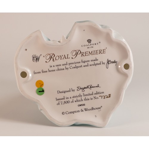 103 - Coalport Compton & Woodhouse Royal Premiere. Limited edition number 7328 of 7500