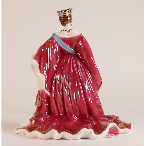 136 - Royal Worcester Compton & Woodhouse Queen Victoria. Limited edition 1028 of 4500.