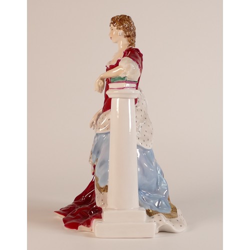 139 - Royal Worcester Compton & Woodhouse Queen Anne. Limited edition number 304 of 4500