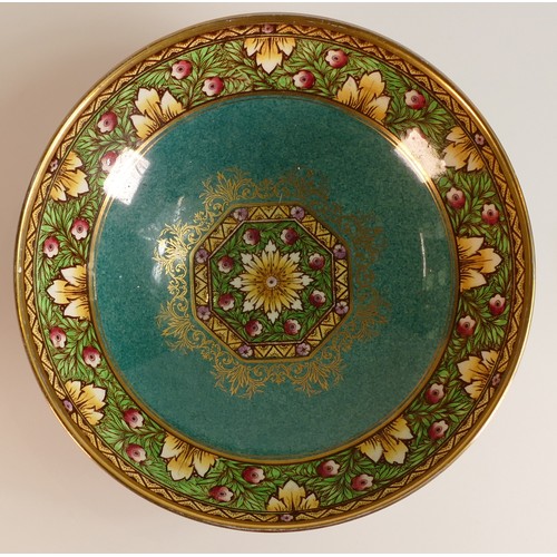 169 - Minton Byzantine pattern fruit bowl. Diameter: 23cm