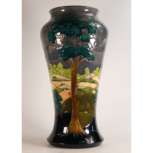 261 - Moorcroft large and impressive Prestige vase in the 'After the Storm' pattern, designed by Walter Mo... 