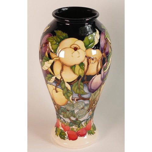 298 - Moorcroft Austens Orchard vase 42. Approx. 30cm limited edition 6/15 Signed by designer Emma Bossons... 