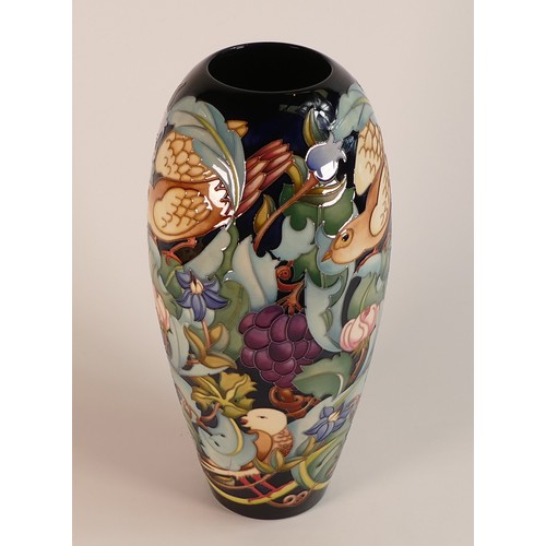 319 - Moorcroft Acanthus & Vine vase 101. Approx. 30cm limited edition 15/15 signed by designer Emma Bosso... 