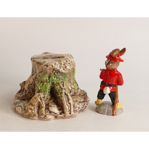 16 - Royal Doulton Bunnykins figure Fireman DB183, USA edition, boxed with Royal Doulton Brambly Hedge St... 