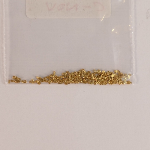 756 - Natural Gold Nugget flakes, electronically tested to be 19ct,1.2g.