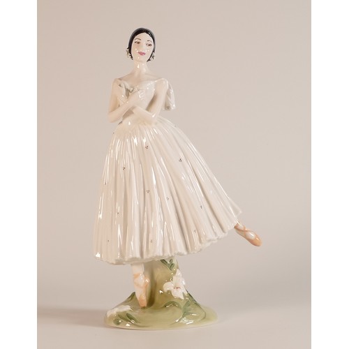 10 - Coalport Dame Alicia Markova. Limited edition number 2495 of 5000