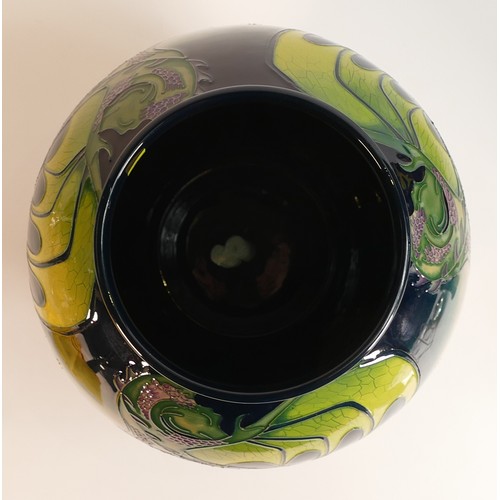 15 - Moorcroft limited edition Quetzalcoatl pattern large vase. Designed by Marie Pentethman. Number 8/50... 