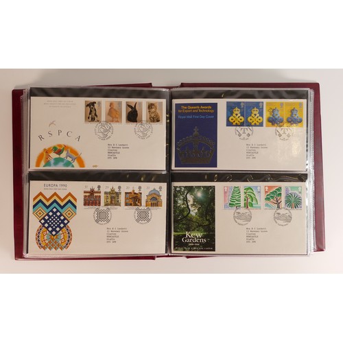 667 - Large collection of UK FDC (first day covers), mainly 1980's - 90's, together with a substantial gro... 