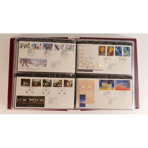 667 - Large collection of UK FDC (first day covers), mainly 1980's - 90's, together with a substantial gro... 