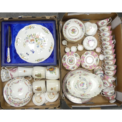 303 - A Selection of Ceramics To Include Royal Grafton Bowls, Royal Albert Lady Carlyle Tea Cups and Sauce... 