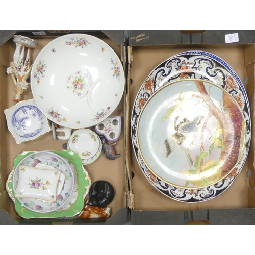 304 - Ceramic Selection To Include Stoke Pottery Melrose Extra large Platter And Two Other Platters, A Lar... 