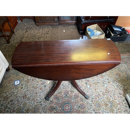 681 - Oak Drop Leaf Dining Table 
Height - 72cm