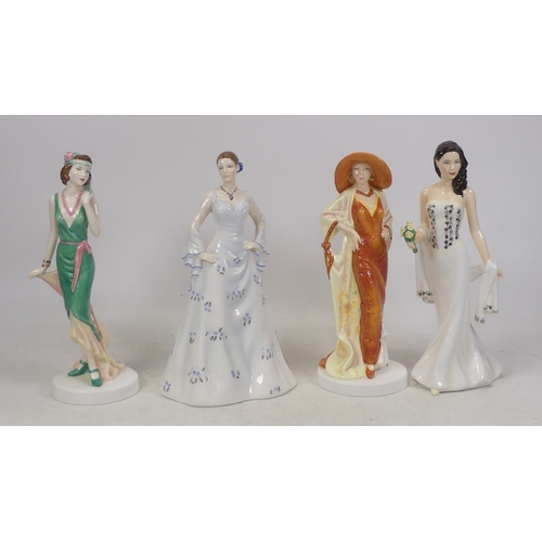 342 - Four Royal Doulton 'Pretty Ladies' Figures to include 'Eve' HN4866, 'Julia' HN4868, 'Gabriella' HN50... 