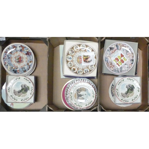 687 - A Substantial Quantity Of Wedgwood Calendar Plates Ranging From The 1970/1980's also a Mixed Selecti... 