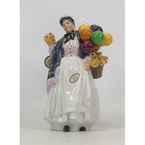 81 - Royal Doulton, Character Figure Biddy Penny Farthing HN1843