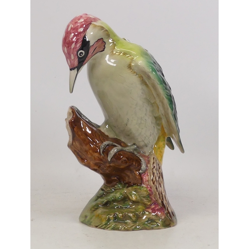 37 - Beswick Green Woodpecker 1218. (H: 22cm)