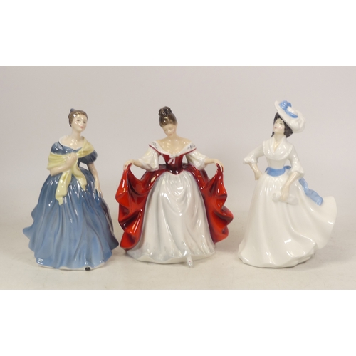 204 - Three Royal Doulton Lady Figures to include 'Sara' HN2265, 'Margaret' HN2397 and 'Adrienne' HN2304 (... 