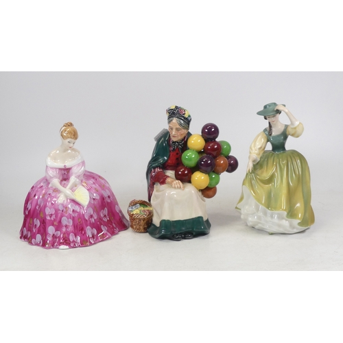 219 - Three Royal Doulton Lady Figures to include  'Victoria' HN2471, 'Buttercup' HN2309, both modelled by... 