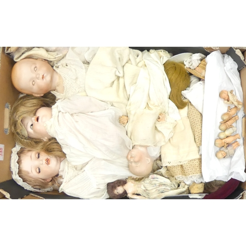 340 - A Collection of Dolls including Armand Marseille Germany with Open and Close eyes ( some need attent... 